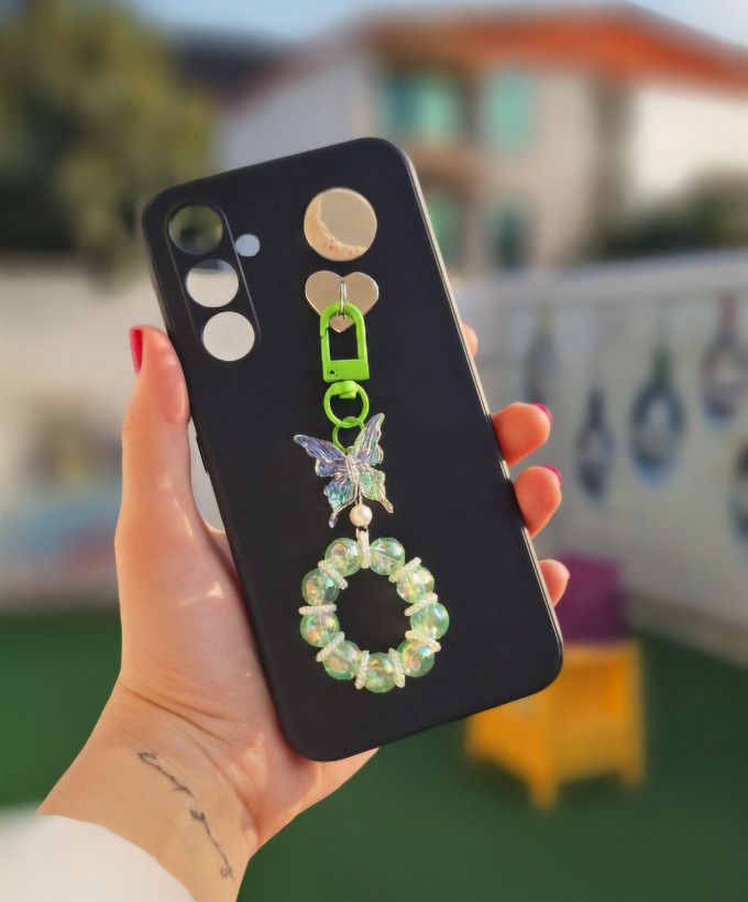 آویز کیف، موبایل پینترستی پروانه کد B03